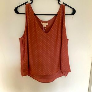 Rusty pick mixed pattern tank top